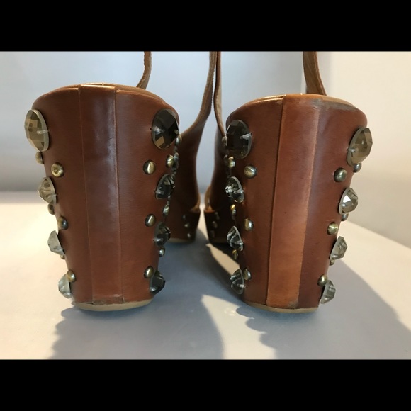 Cole Haan & Nike Air Lugano, Wedge, sandals! - Picture 5 of 8